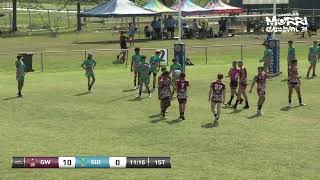 2024 QMC Boys U16 - Gordonvale Wanggulay's v Stradbroke Island Dunwich Darkies
