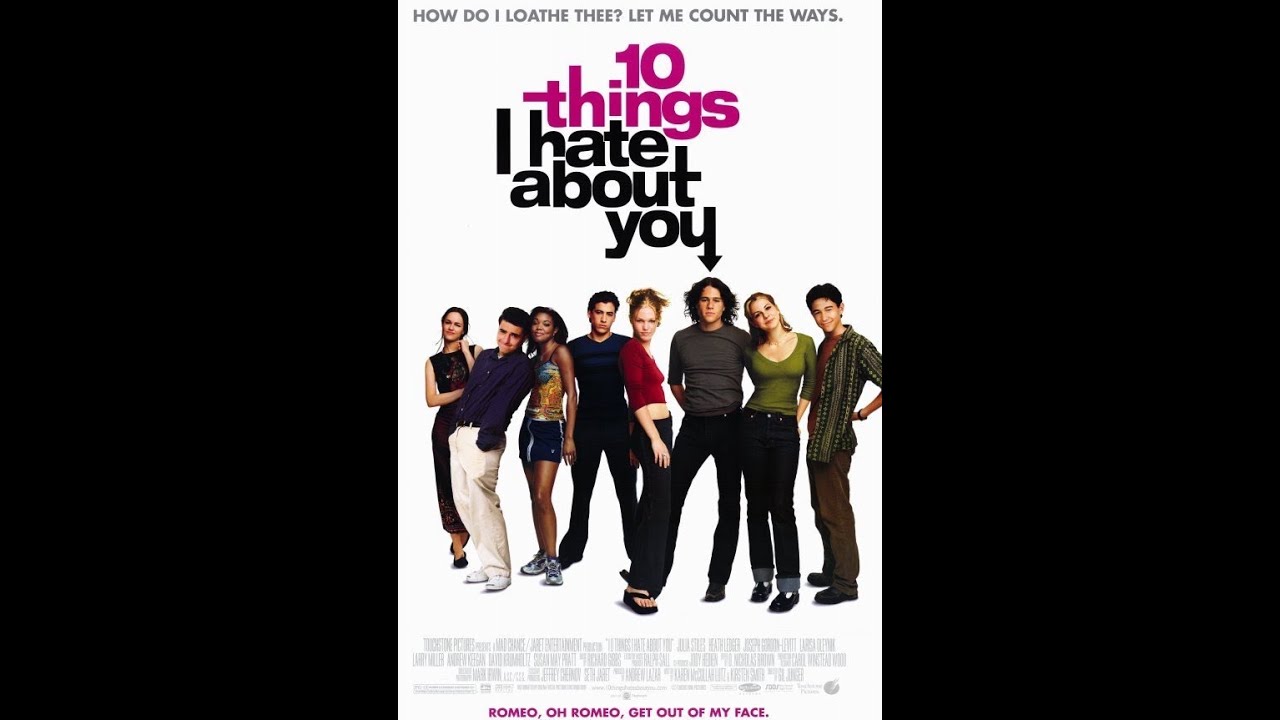 10 things I hate about you; Top Rom Com - YouTube