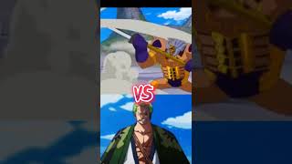 Zoro Vs Daz Bonez Hawkins Pica Mihawk