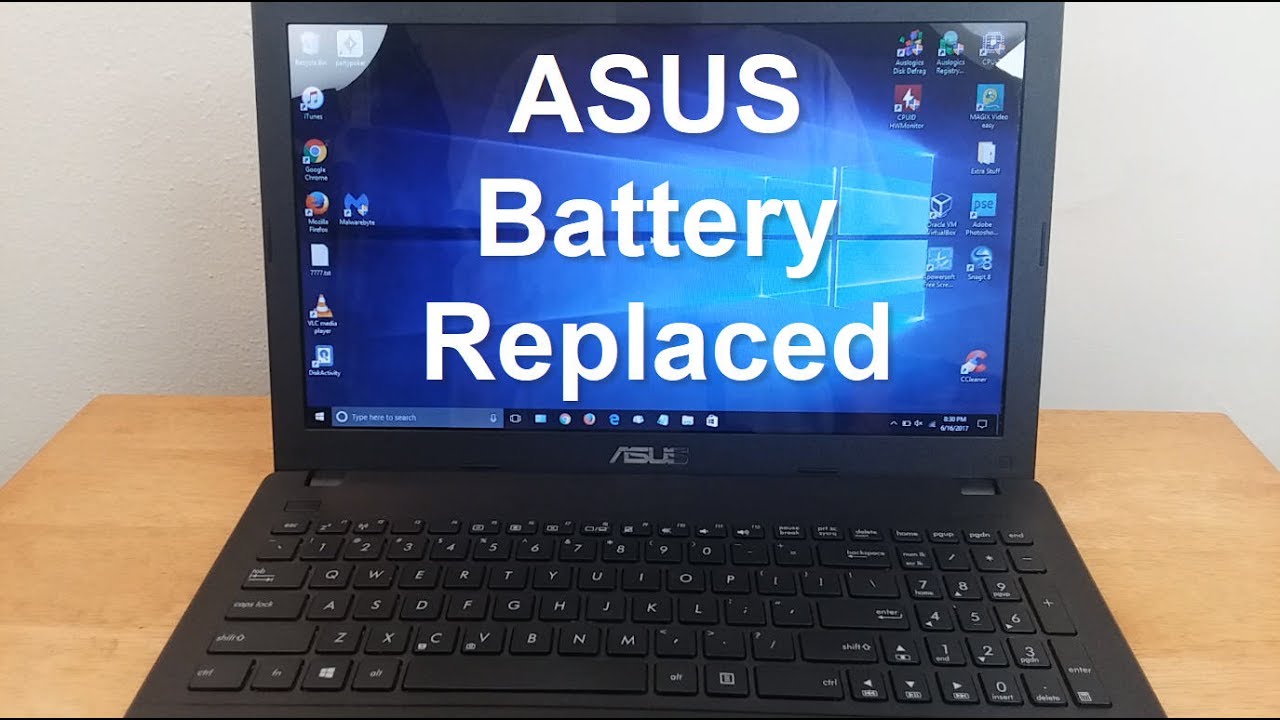 Asus Laptop Battery Removal &amp;amp; ASUS Battery Replacement - ASUS battery not charging - Easy Fix