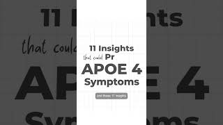 ApoE4 & Alzheimer’s: 11 New Discoveries That Changed My Game Plan