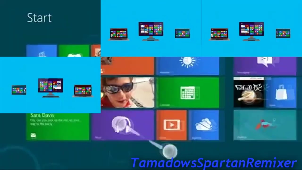 Windows 8 Consumer Preview Commercial - Sparta Madhouse V3 Remix