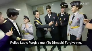 [Sub] Russian police's reaction to Dimash. CrazyMaks.