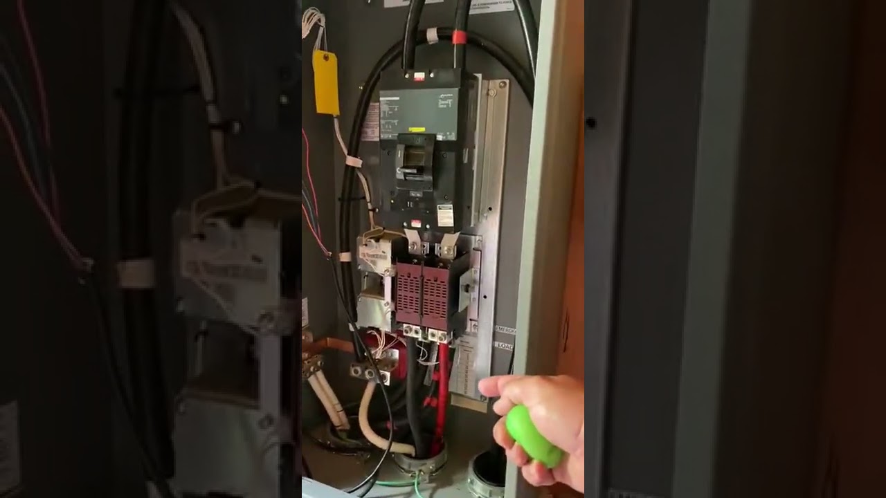Generac 48KW Generator Transfer Switch How It Works - YouTube