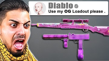 I Used FAMOUS Youtubers FIRST EVER Warzone Loadout ...