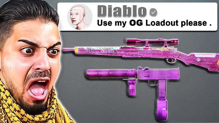 I Used FAMOUS Youtubers FIRST EVER Warzone Loadout ...