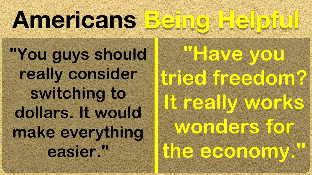 Americans Tried to Fix Other Countries: Pure Comedy Gold