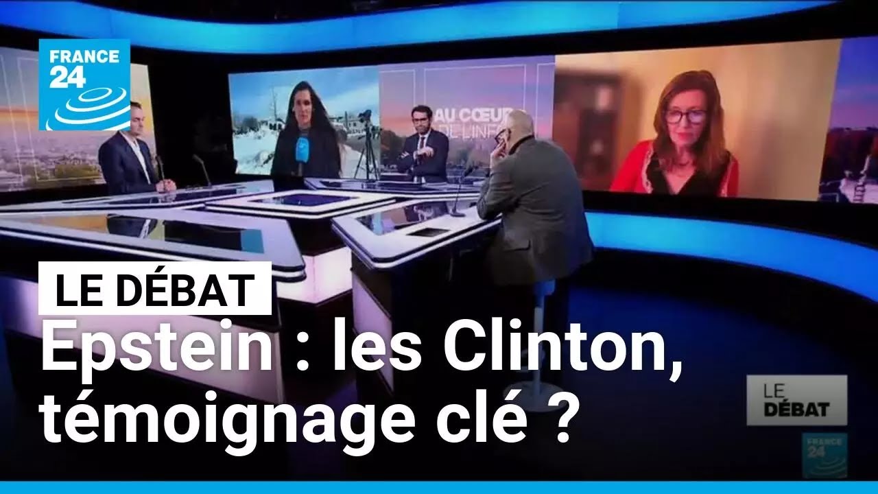 Epstein : les Clinton, témoignage clé ? • FRANCE 24