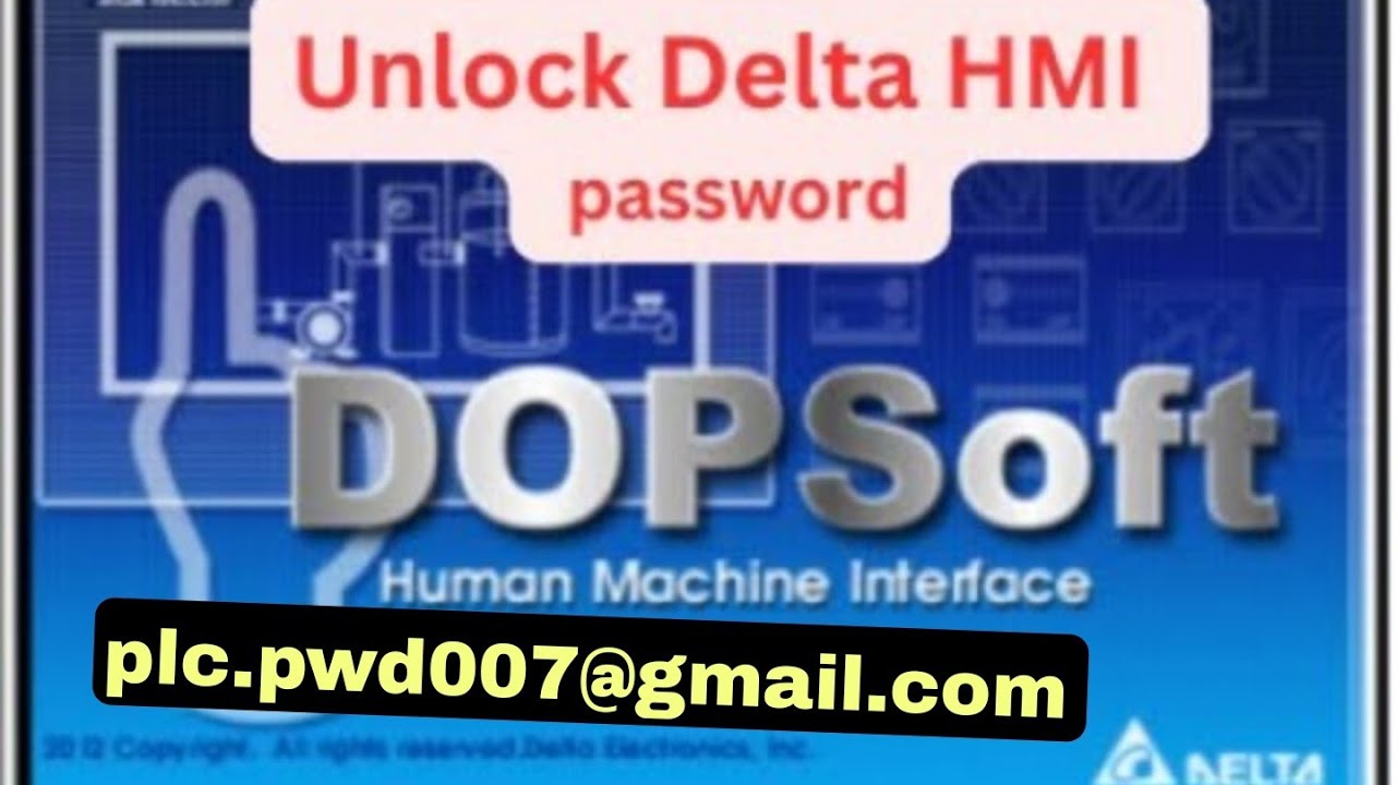Unlock/Bypass HMI Delta Project Password