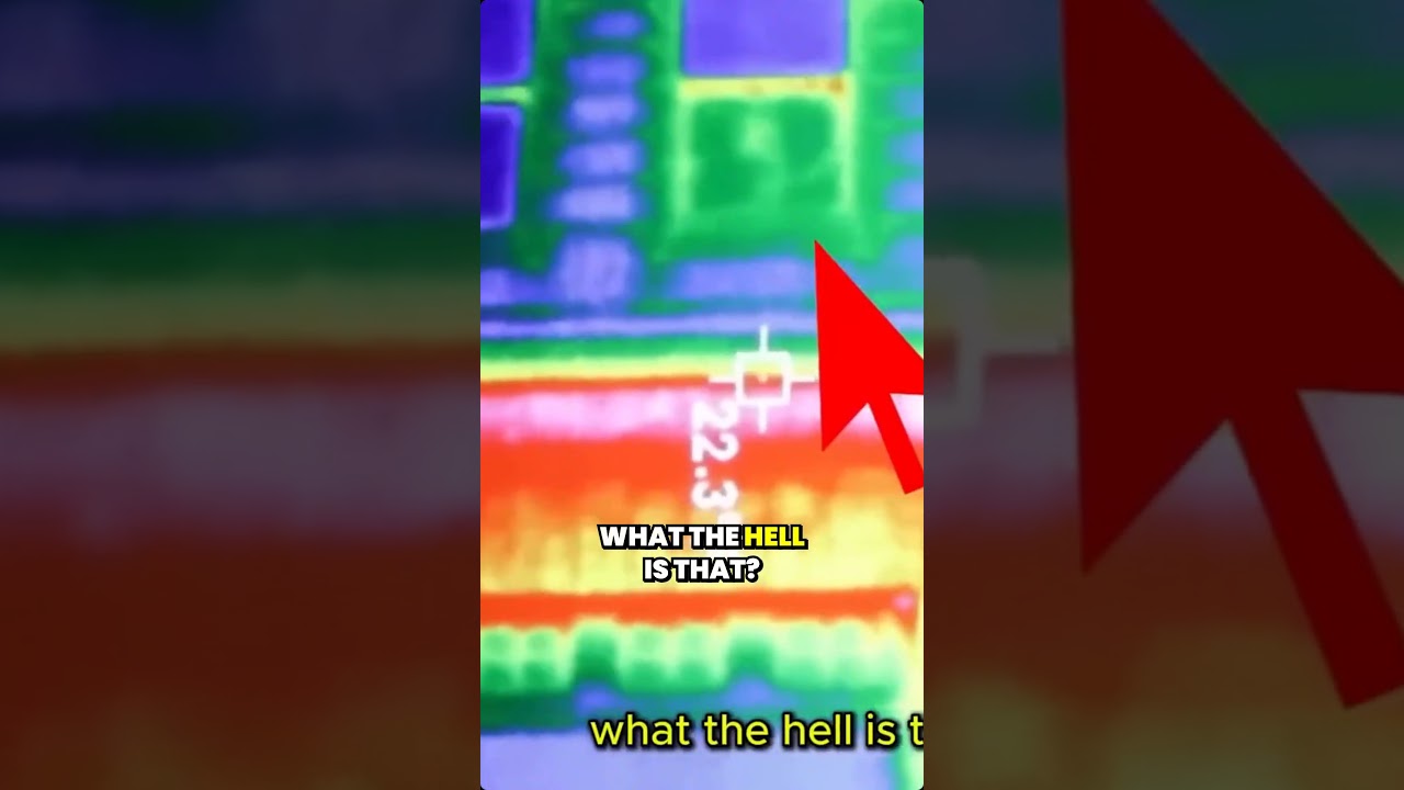 Thermal footage allegedly shows Shanann and her children at the window — ghost or camera artifact