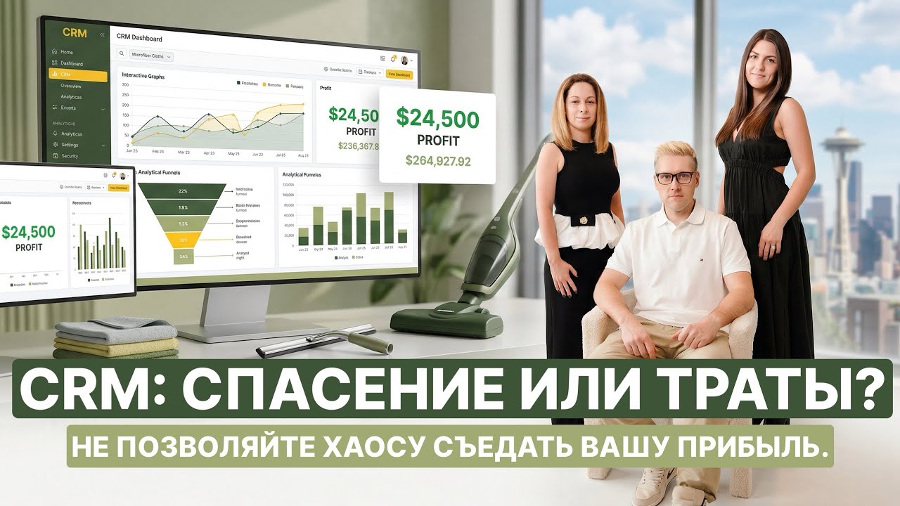 CRM В КЛИНИНГОВОМ БИЗНЕСЕ: СПАСЕНИЕ ИЛИ ТРАТЫ?
