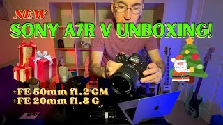 Sony A7R V unboxing 🎄 This Camera ROCKS!