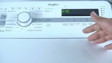 Washing Machine Whirlpool TDLR 65230S - How to Disable Spinning | Turn Off Spin Cycle