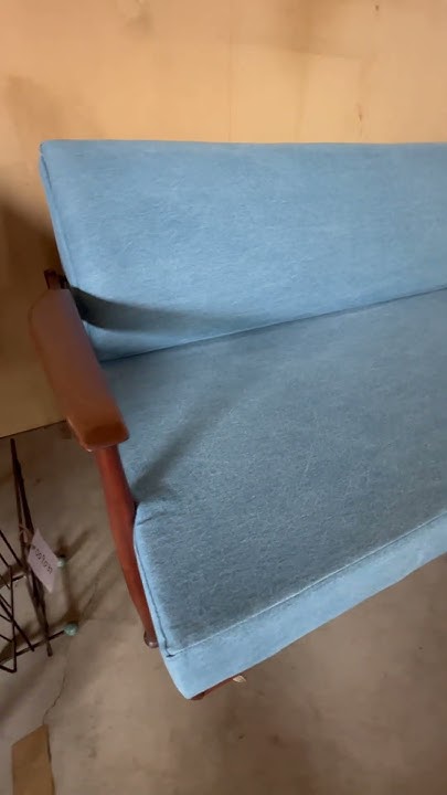 ガイロジャース製 カイハラデニムを色落ちさせた生地で ヴィンテージ家具 アンティーク家具 ヴィンテージソファshorts YouTube