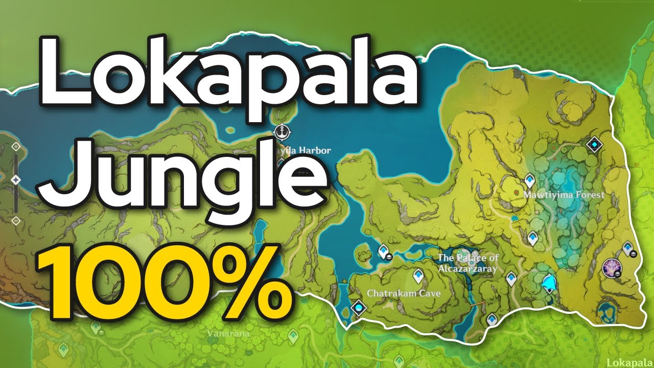Lokapala Jungle 100% exploration guide