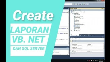 Visual Basic Dan SQL Server Part 7: Create Laporan VB.NET dan SQL Server dengan RDLC