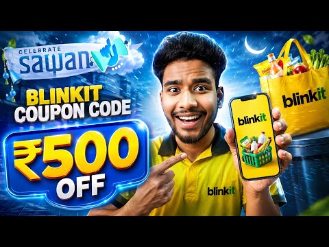 Blinkit Coupon Code Today ⚡ Blinkit New Offer | Latest Blinkit Discounts, Free Delivery & Savings 💛