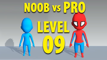 Run Race 3D NOOB vs PRO Level 9