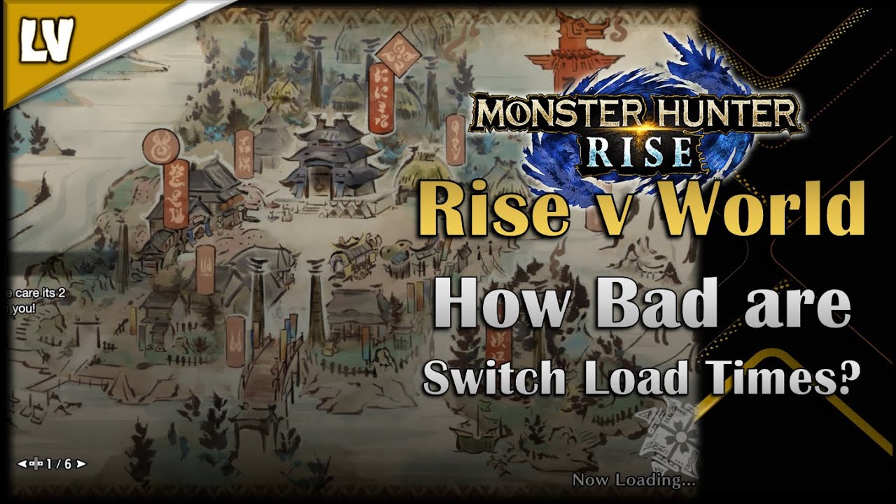 Mh Rise Loading Screen MH Rise vs MH World Loading Times | Are They That Bad on Switch?? [Part ...
