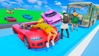 CORRE O TE ATROPELLO! NO SE ME ESCAPA NINGUNO!! - GTA 5 ONLINE