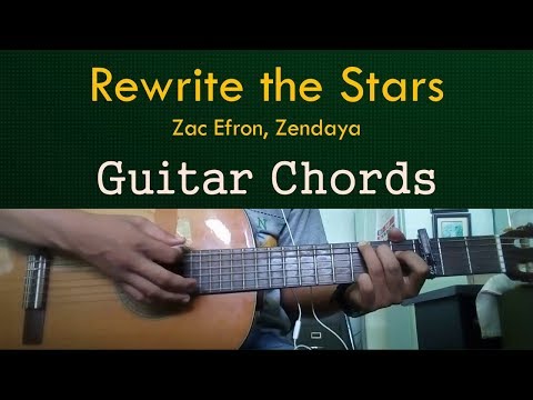 Rewrite the Stars Zac Efron Zendaya Guitar Cover