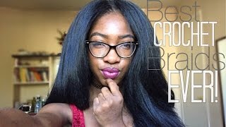 Best Crochet Braids Ever! w/ Kanekalon & Few Quick Hairstyles