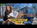 Custom Closet & Diesel Heater Test for our Bus Conversion - S04E02