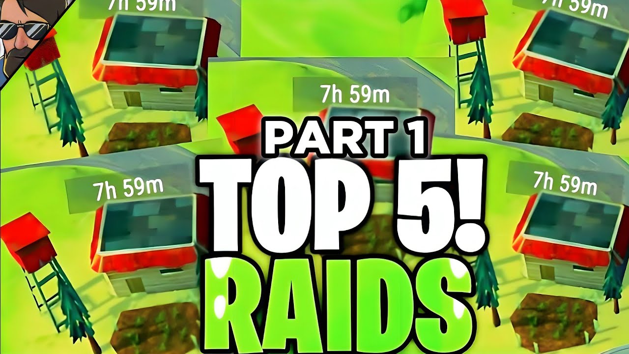 TOP 5 BEST RAIDS OF ALL TIME! ONLY 0.01% CAN GET THIS BESES IN LDOE | Last Day on Earth: Survival