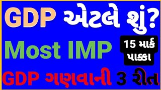 What is GDP? 3 WAYS TO CALCULATE GDP INCOME METHOD EXPENDITURE METHOD VALUE ADDED METHOD PRODUCTION