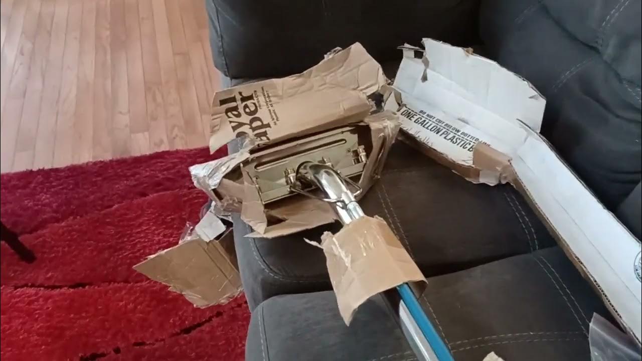 unwrapping four jet carpet cleaning wand. YouTube