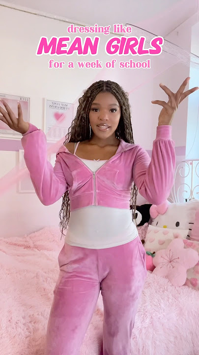 Dressing like Mean Girls Characters for a week🩷💄 #meangirls #backtoschool #2000s #y2k #outfit