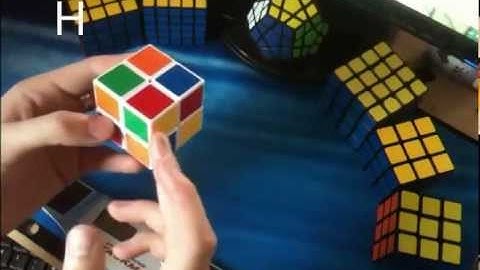 How To Solve A 2x2 Blindfolded