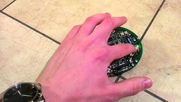 TI Stellaris EvalBot factory-programmed demo