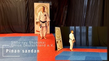 Pinan/ Heian Sandan Kata / Shito ryu / w names of the techniques