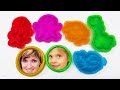 Веселая Школа с Машей Капуки Кануки - Видео для детей - Изучаем Play Doh Touch