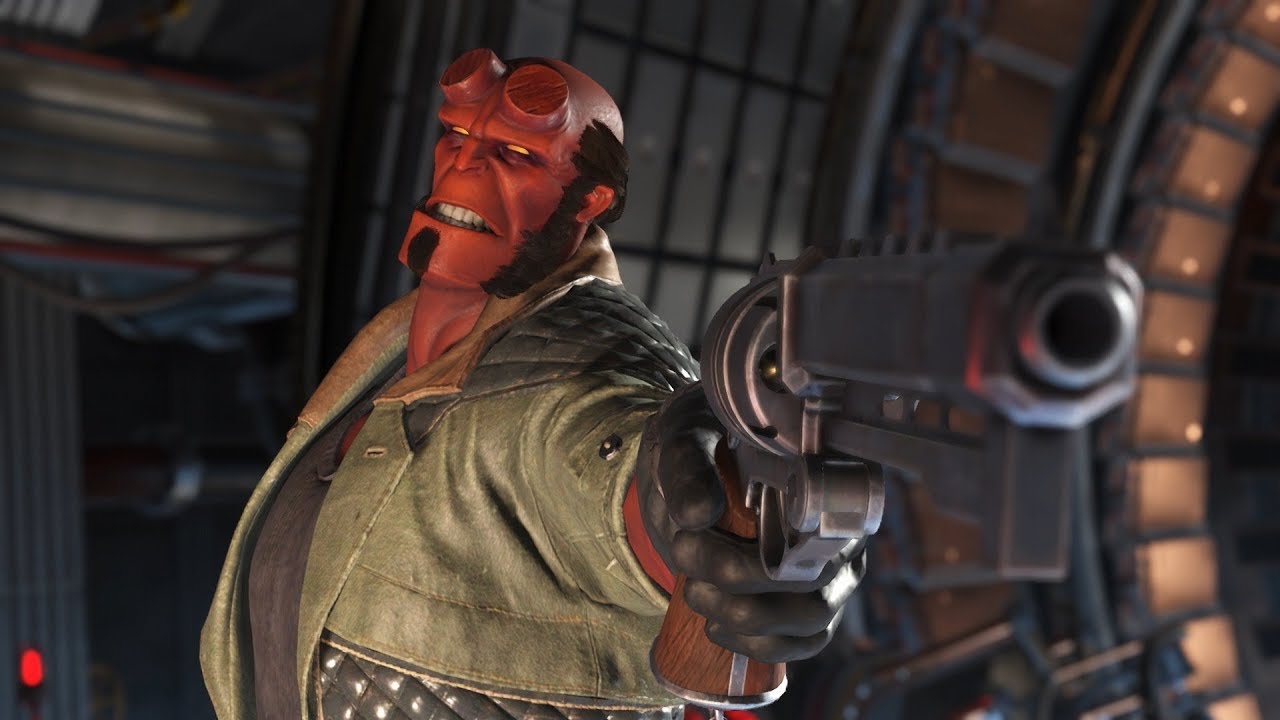 Injustice 2 - Hellboy Drawing
