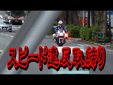 【スピード違反】白バイの仕事術