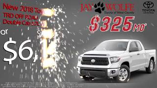 Jay Wolfe Toyota of West County | New 2018 Toyota Tundra