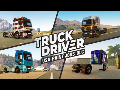 Truck Driver - USA Paint Jobs DLC Trailer