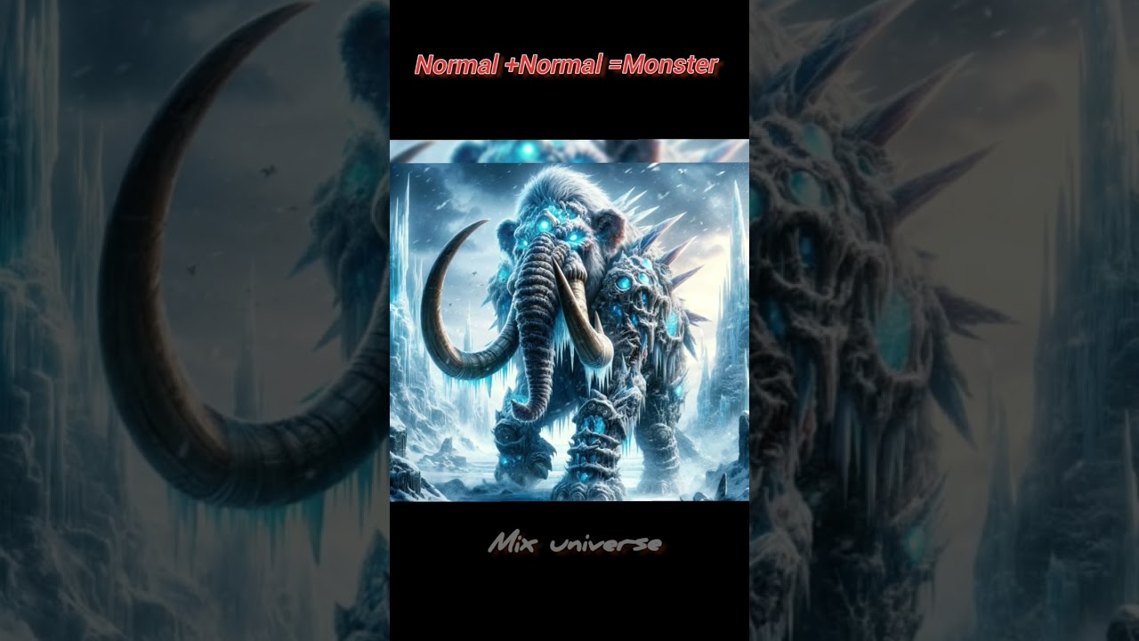 Normal animals in transfer Monster animals 