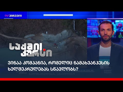 ვინაა კომპანია, რომელიც ნამახვანჰესის ხელშეკრულებას სწავლობს?