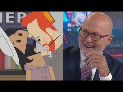 Sky News Australia host in hysterics over South Park skit targeting Harry and Meghan