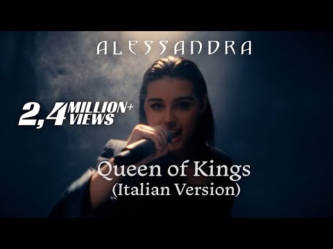 Alessandra - Queen of Kings (Italiano) 🇮🇹 [Official Performance Video]