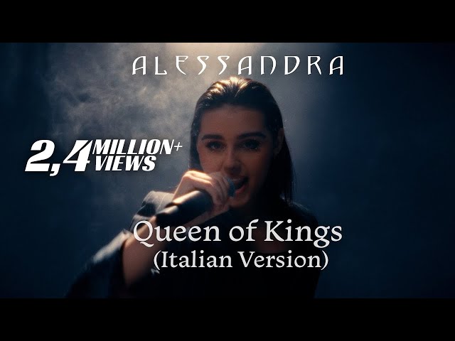 Alessandra - Queen of Kings (Italiano) 🇮🇹 [Official Performance Video] class=