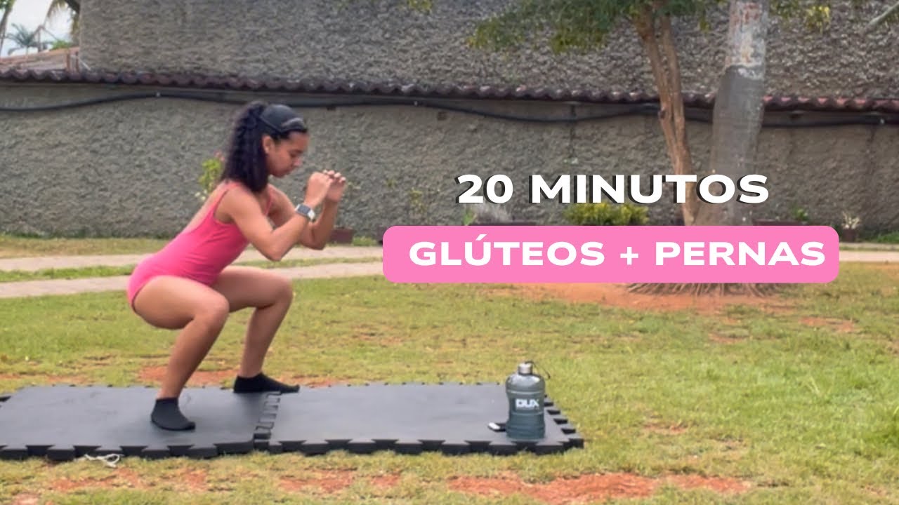 TREINO DE 20 MIN PARA PERNAS E GLÚTEOS | Parte inferior do corpo e sem equipamento | Madu Andrade