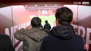 CILLIAN MURPHY with HIS SONS in Anfield, Liverpool