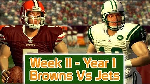ESPN NFL 2K5 - Cleveland Browns Vs New York Jets - Week 11