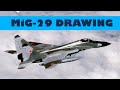 Художник рисует МиГ-29