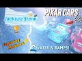 Lightning McQueen ⚡ and Friends |  WATER &amp; RAMPS  |  🌊BIG SPLASHES🌊 | Lorenzo rides his 4 Wheeler!