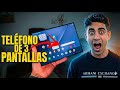 Este teléfono de Samsung tiene 3 pantallas! ||Samsung Galaxy Z Tri Fold